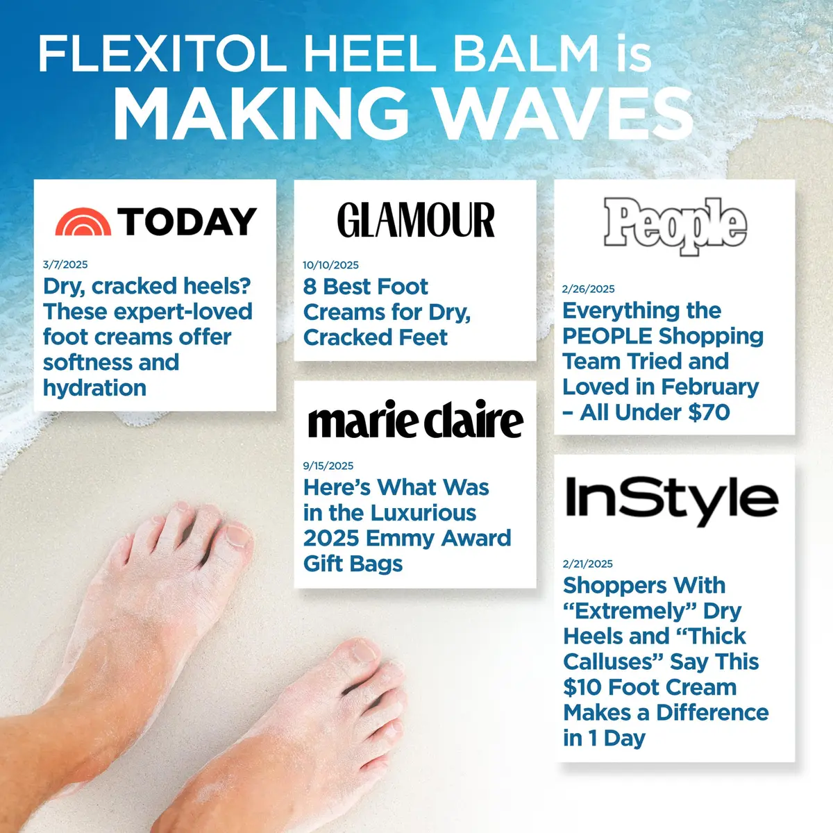 Flexitol Heel Balm Twin Pack 202ml (8 oz) | Clinically Tested for Dry Cracked Heels - view 7