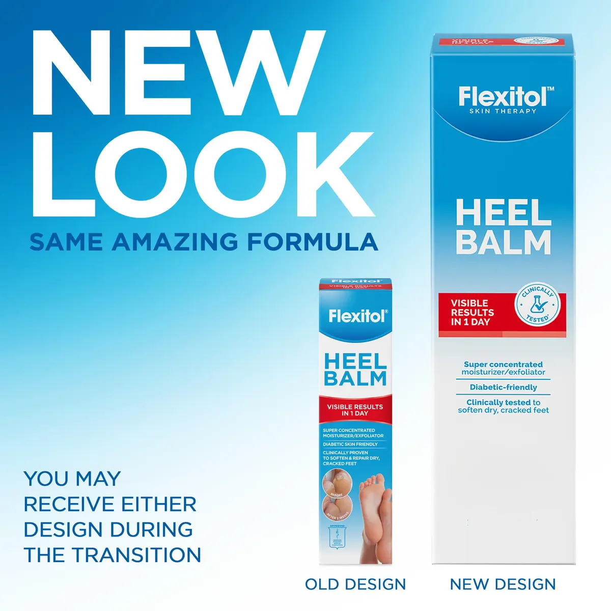 Flexitol Heel Balm Twin Pack 202ml (8 oz) | Clinically Tested for Dry Cracked Heels - view 2