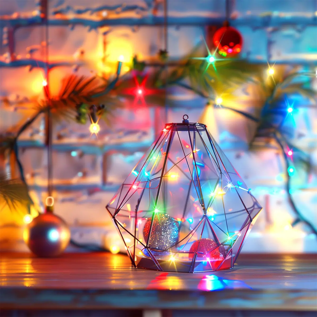 Minetom Multicolor Fairy String Lights 100 LEDs 10.1m (33 Ft) | Waterproof Copper Wire for Bedroom & Party Decor - view 6