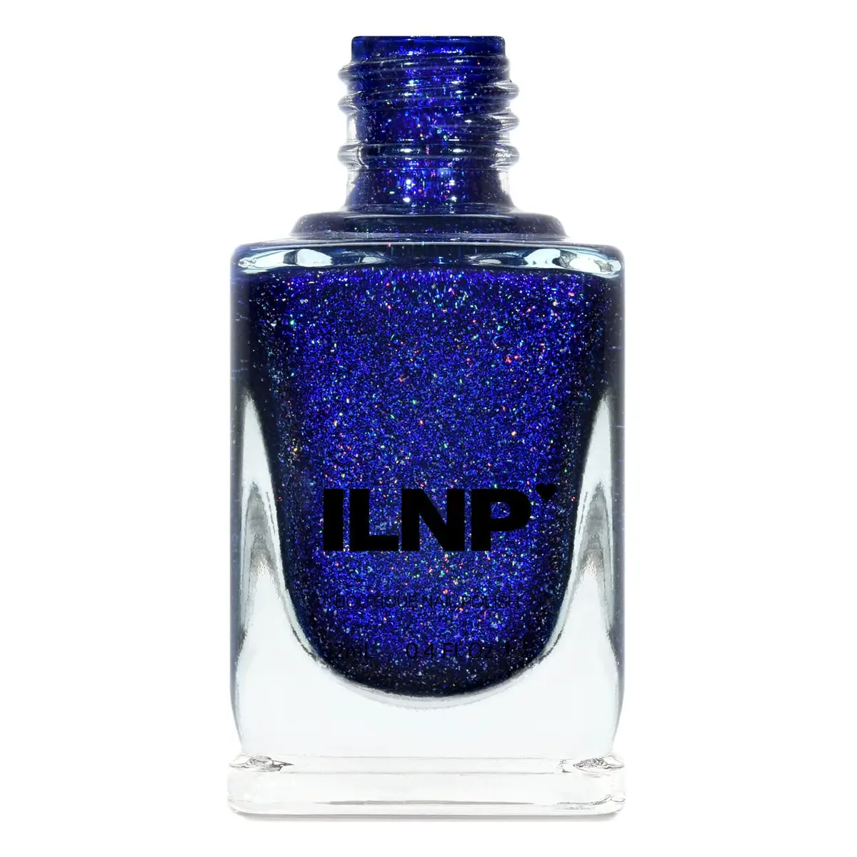 ILNP Downpour - Bold Indigo Blue Holographic Nail Polish | 0.4 Fl Oz, Breathtaking Radiance - main product image