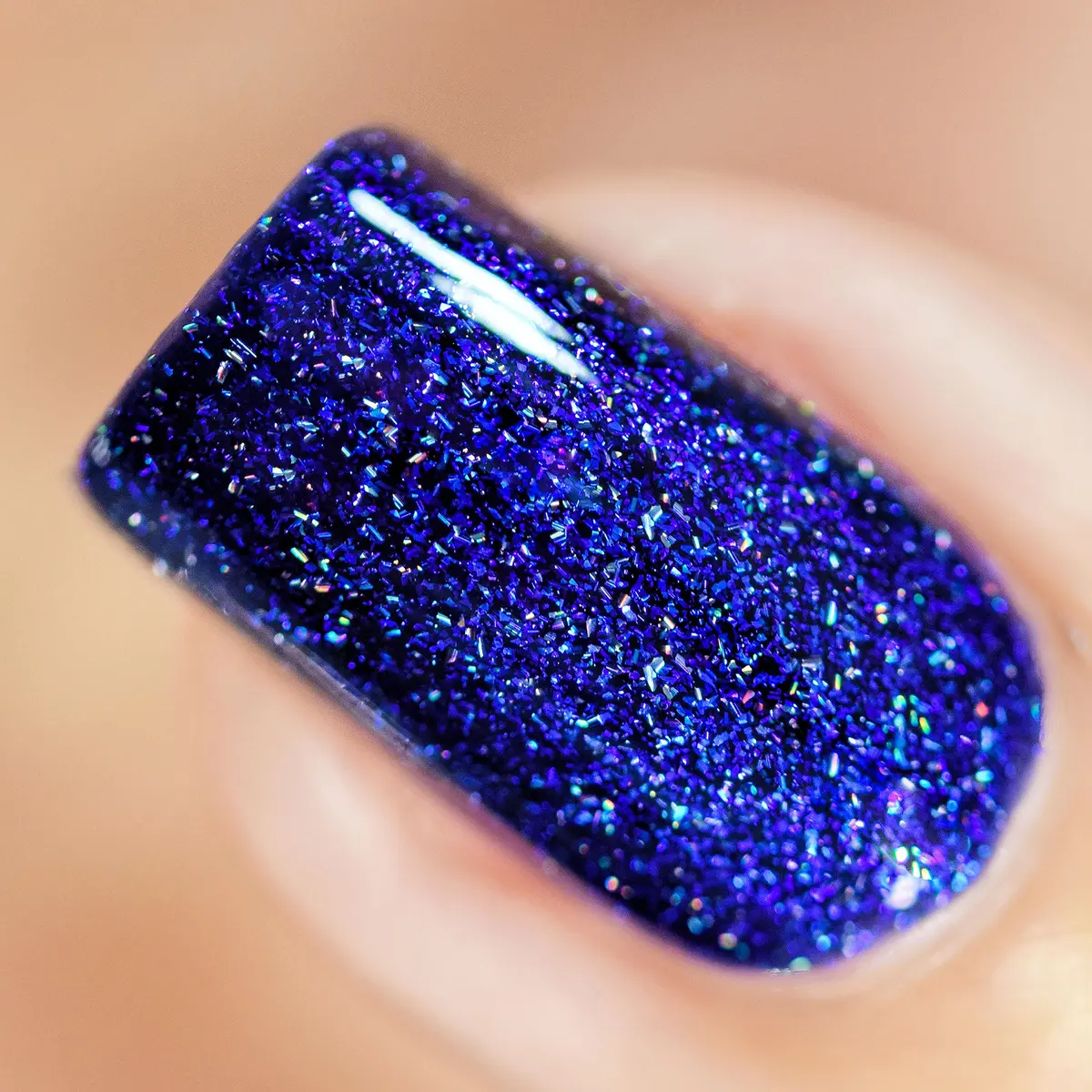 ILNP Downpour - Bold Indigo Blue Holographic Nail Polish | 0.4 Fl Oz, Breathtaking Radiance - view 9