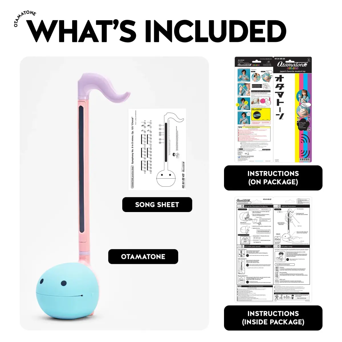 Otamatone Unicorn Electronic Synthesizer Musical Instrument Toy | Fun & Easy to Play - view 6