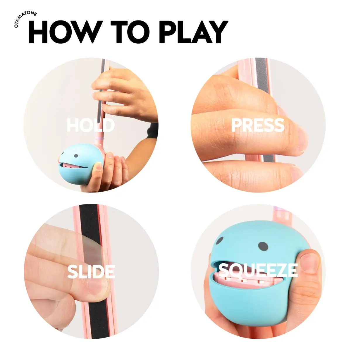 Otamatone Unicorn Electronic Synthesizer Musical Instrument Toy | Fun & Easy to Play - view 2