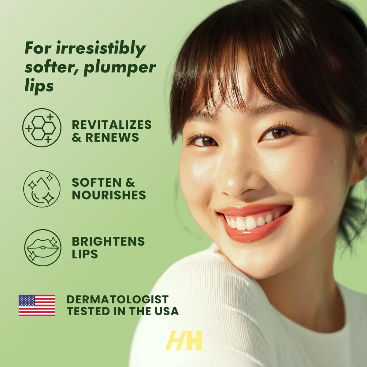 Handmade Heroes Matcha Latte Lip Scrub 1oz | Natural Vegan Deep Conditioning for Dry Lips - view 2