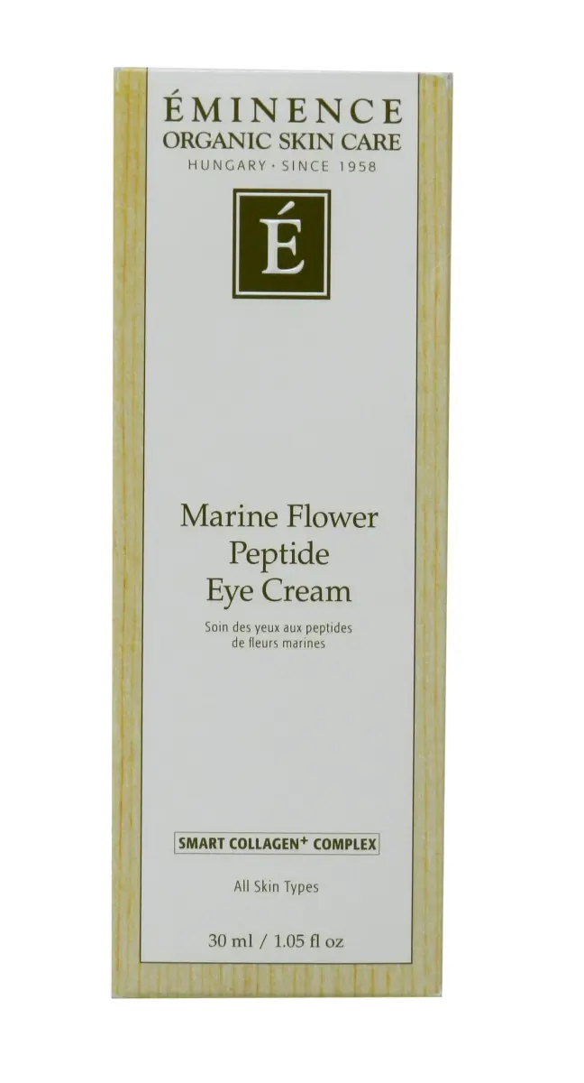 Eminence Organic Skincare Marine Flower Peptide Eye Cream 30ml (1.05 Fl Oz) | Reduces Wrinkles, Puffiness & Dark Circles - main product image
