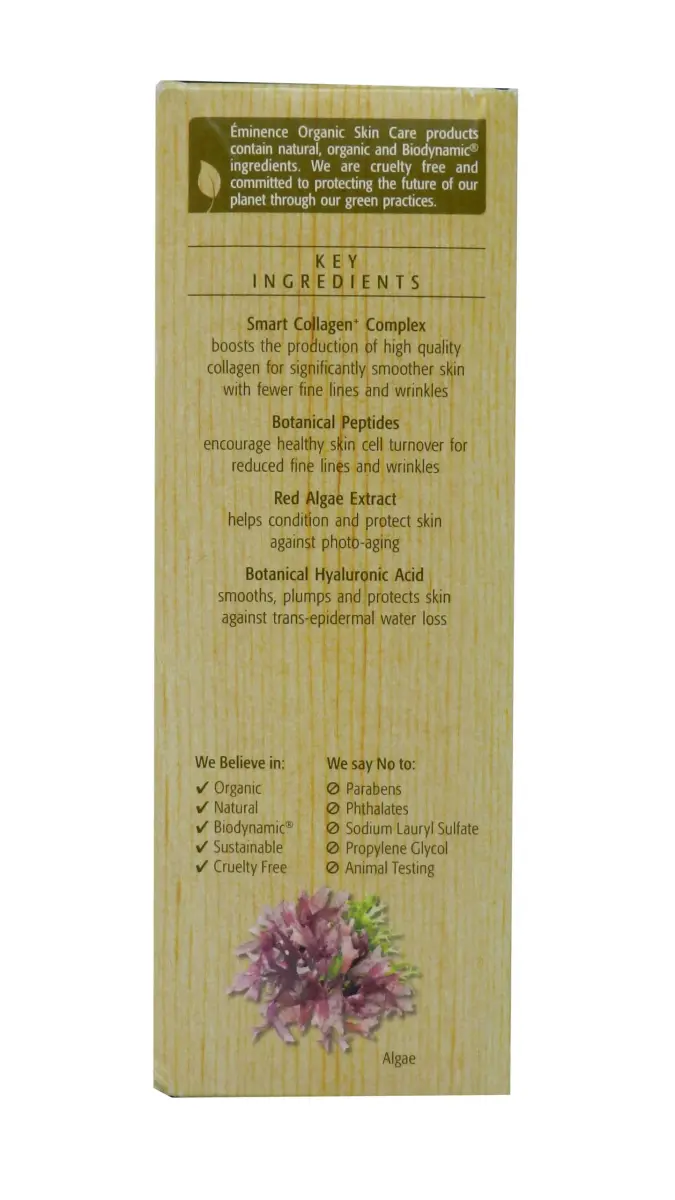 Eminence Organic Skincare Marine Flower Peptide Eye Cream 30ml (1.05 Fl Oz) | Reduces Wrinkles, Puffiness & Dark Circles - view 3