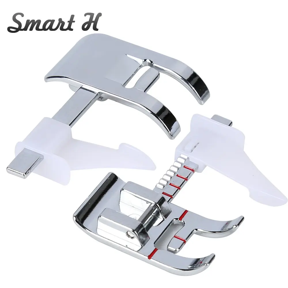 AISHIKEKE Smart H Adjustable Guide Sewing Machine Presser Foot | Fits Low Shank Domestic Machines - view 5