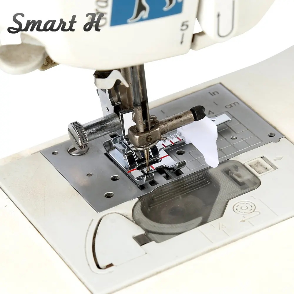 AISHIKEKE Smart H Adjustable Guide Sewing Machine Presser Foot | Fits Low Shank Domestic Machines - view 2