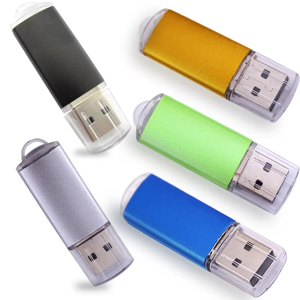 ebamaz 512MB USB 2.0 Metal Key Flash Drives 5-Pack | High Read/Write Speed - main product image