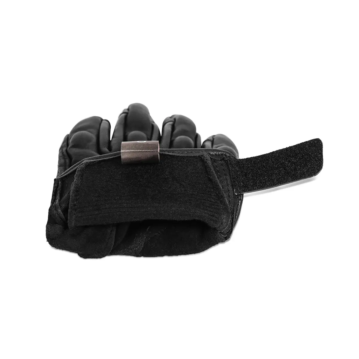 Superbike Men's Goatskin Leather Touchscreen Motorcycle Gloves Black | Durable, Flexible & Impact-Absorbing - view 7