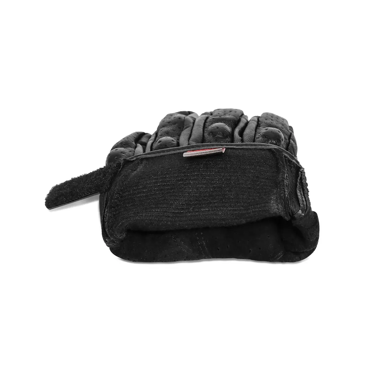 Superbike Men's Goatskin Leather Touchscreen Motorcycle Gloves Black, Perforated | Durable & Breathable for Indian Riders - view 7