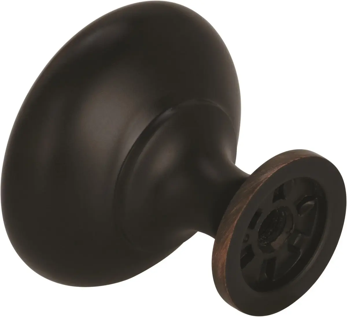 Amerock 10 Pack 1-1/4" Round Edona Oil-Rubbed Bronze Cabinet Knob | Classic Zinc Handle for Cabinets - view 7