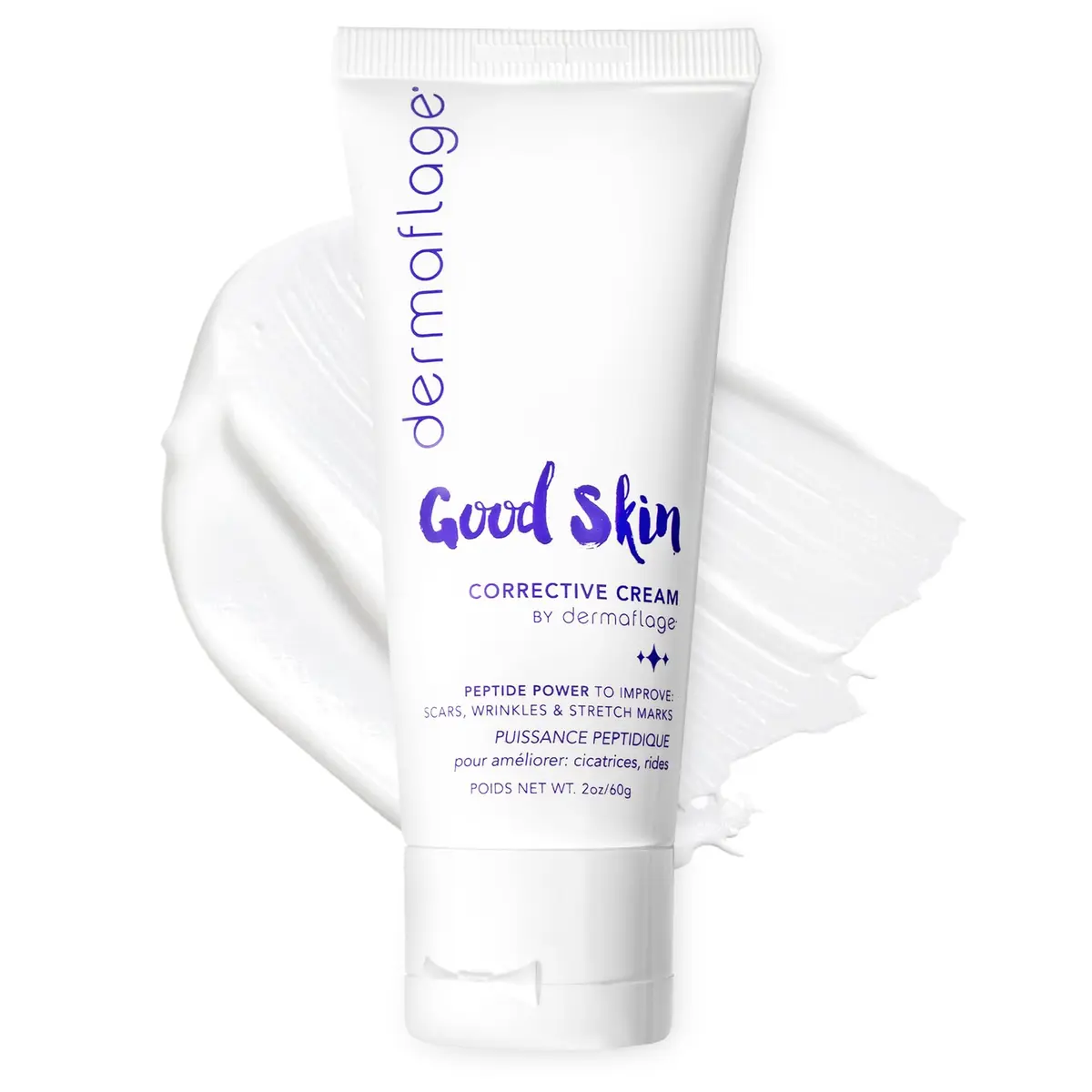 Dermaflage Good Skin Corrective Acne Scar Removal Cream for Scars, 2 oz | Peptide Power for Wrinkles & Scars - main product image