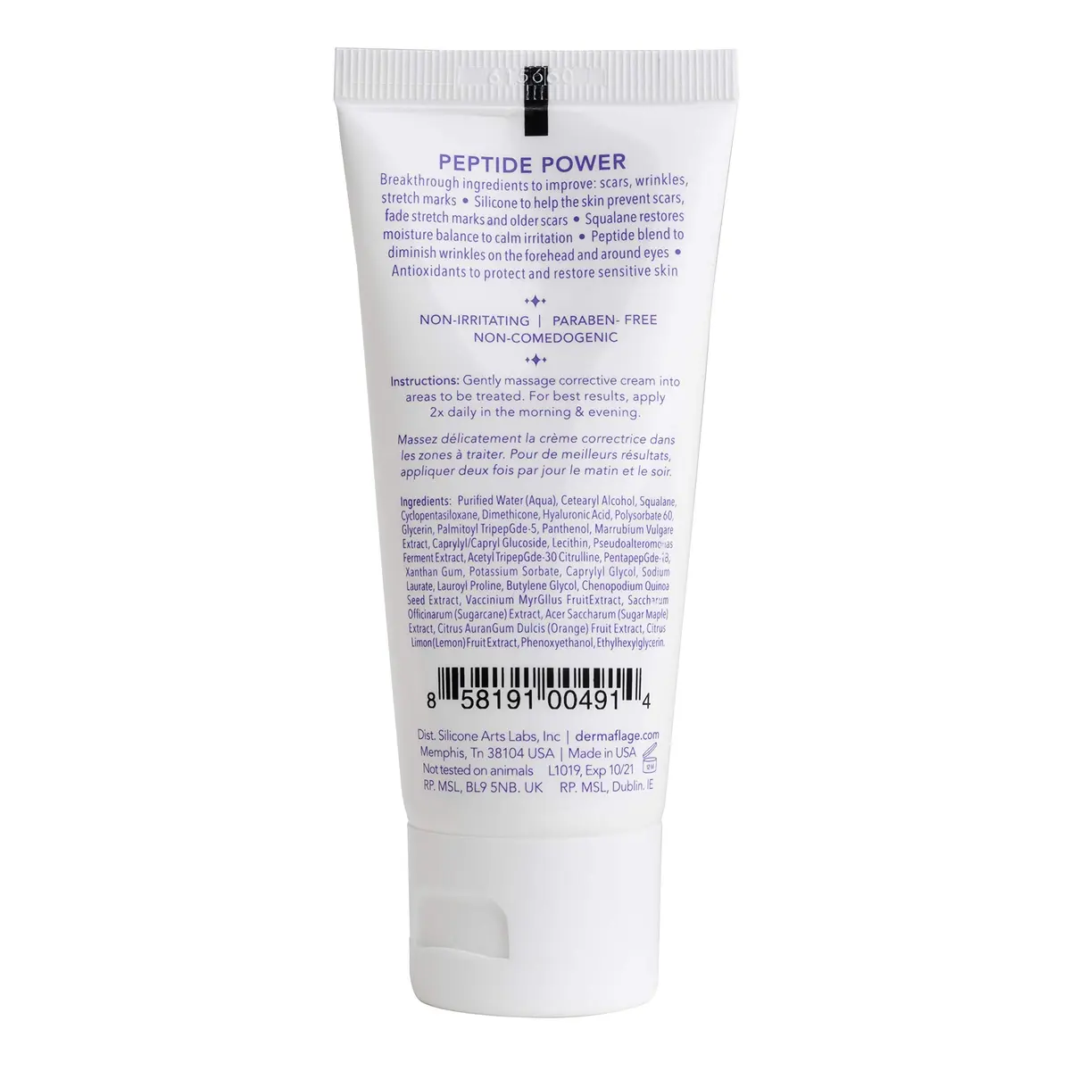 Dermaflage Good Skin Corrective Acne Scar Removal Cream for Scars, 2 oz | Peptide Power for Wrinkles & Scars - view 8
