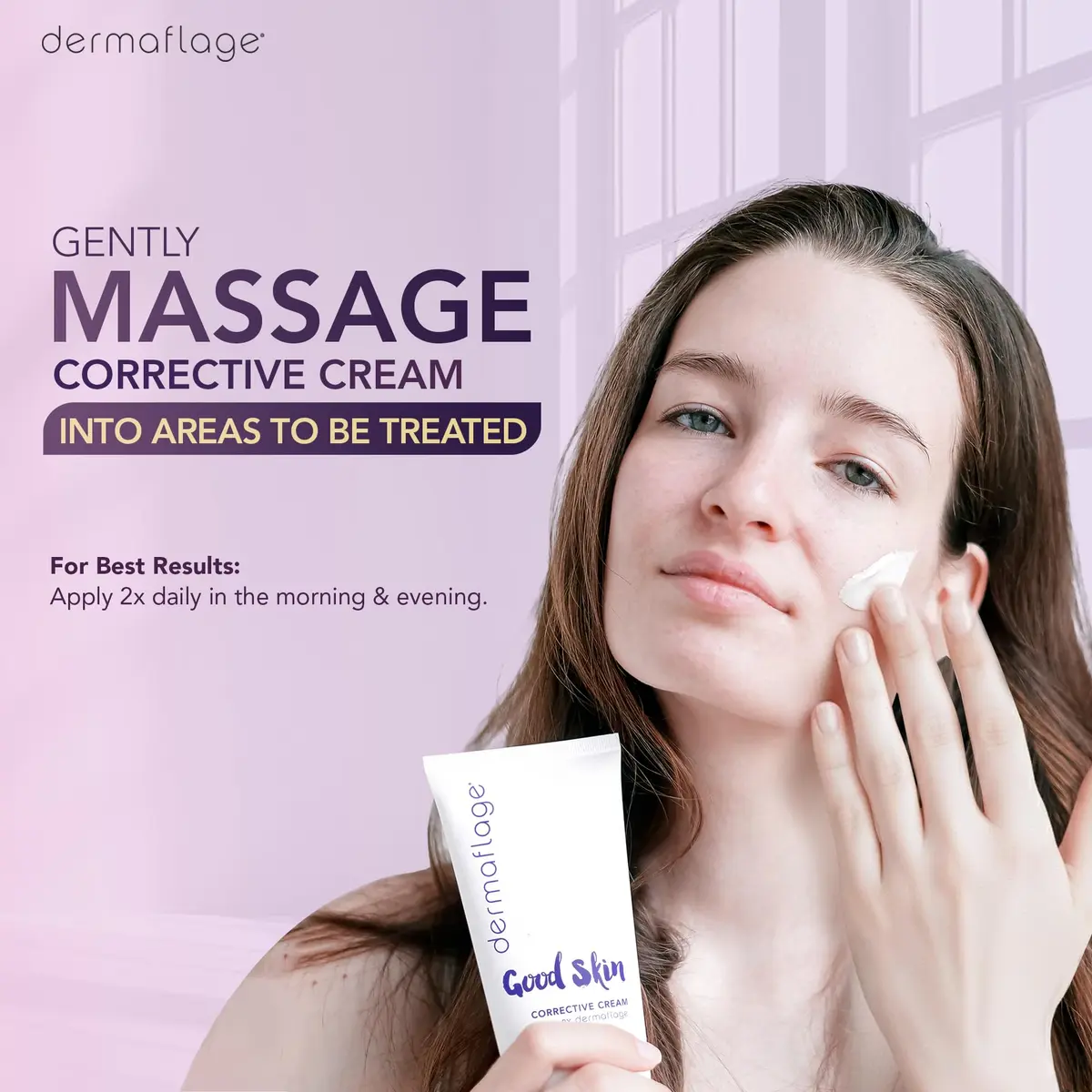 Dermaflage Good Skin Corrective Acne Scar Removal Cream for Scars, 2 oz | Peptide Power for Wrinkles & Scars - view 4