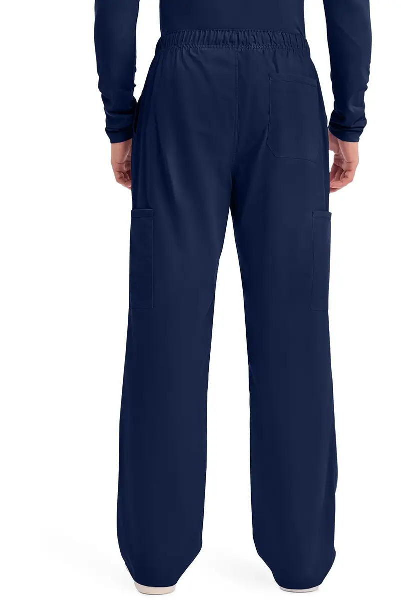 Cherokee Men Tapered Leg Cargo Scrubs Pants Navy XS | Durable, Comfortable & Modern Fit - view 6