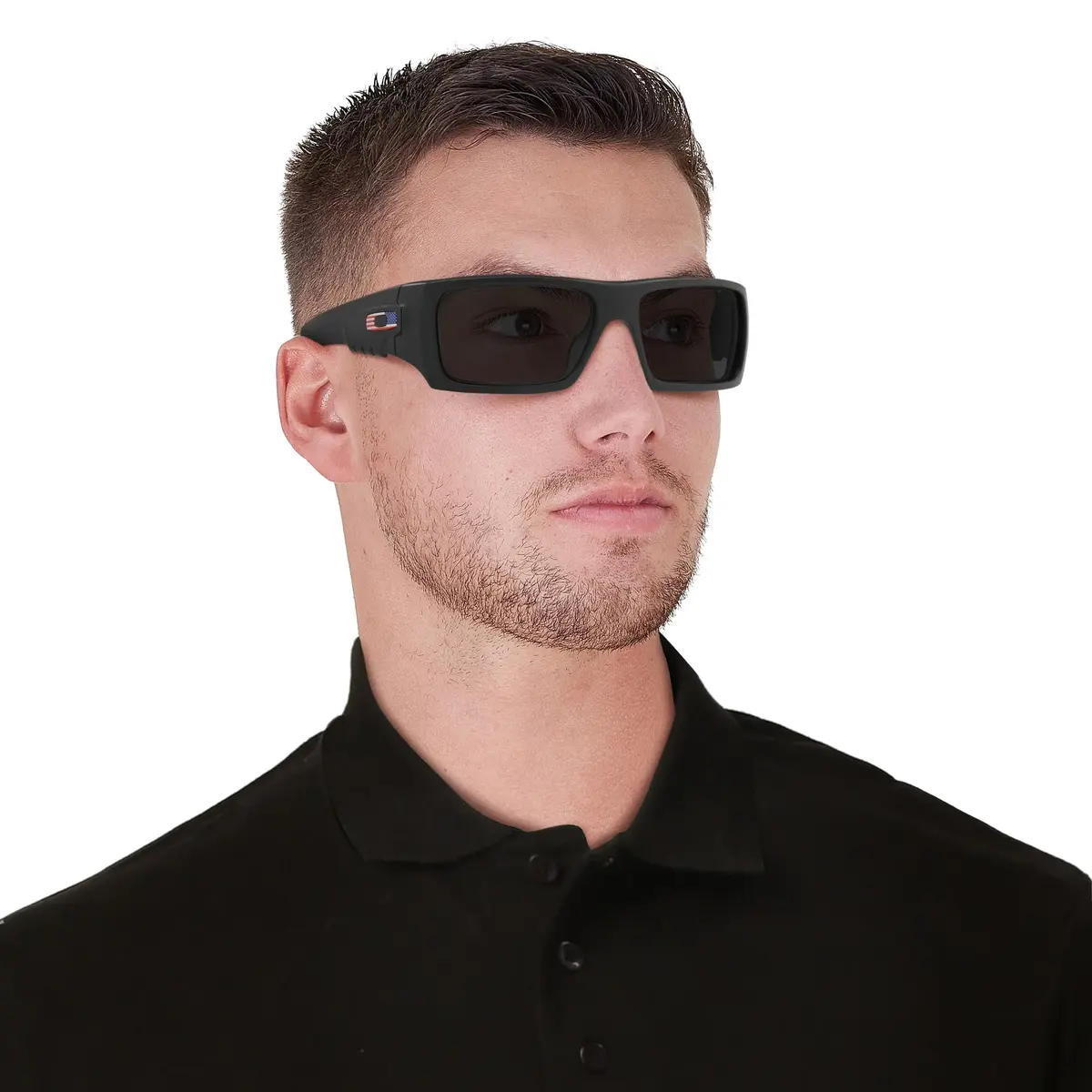 Oakley Mens OO9253 Det Cord Rectangular Sunglasses 61 mm | Impact-Resistant, UV Protected, Covert Design - view 7