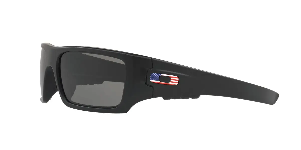 Oakley Mens OO9253 Det Cord Rectangular Sunglasses 61 mm | Impact-Resistant, UV Protected, Covert Design - view 3