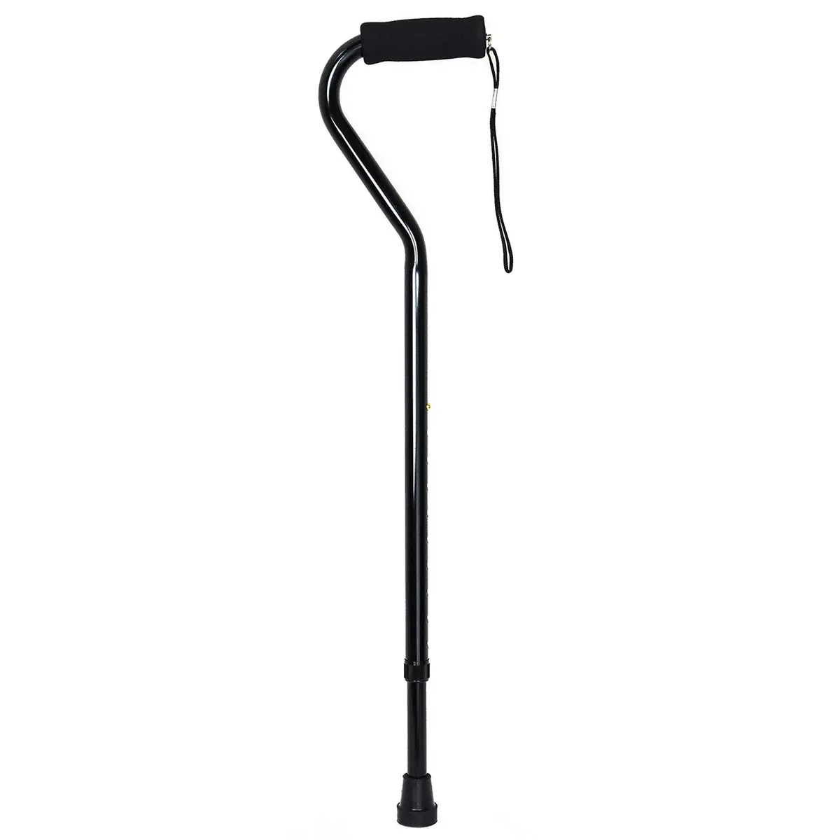 McKesson Offset Handle Cane 30-39 in | Lightweight Aluminum Support up to 300 lbs - main product image
