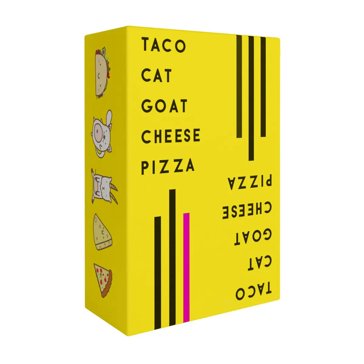 Taco Cat Goat Cheese Pizza Card Game by Taco Cat Games, Age 7+, 2-8 Players | Fast-Paced Reflex Game for Families - main product image