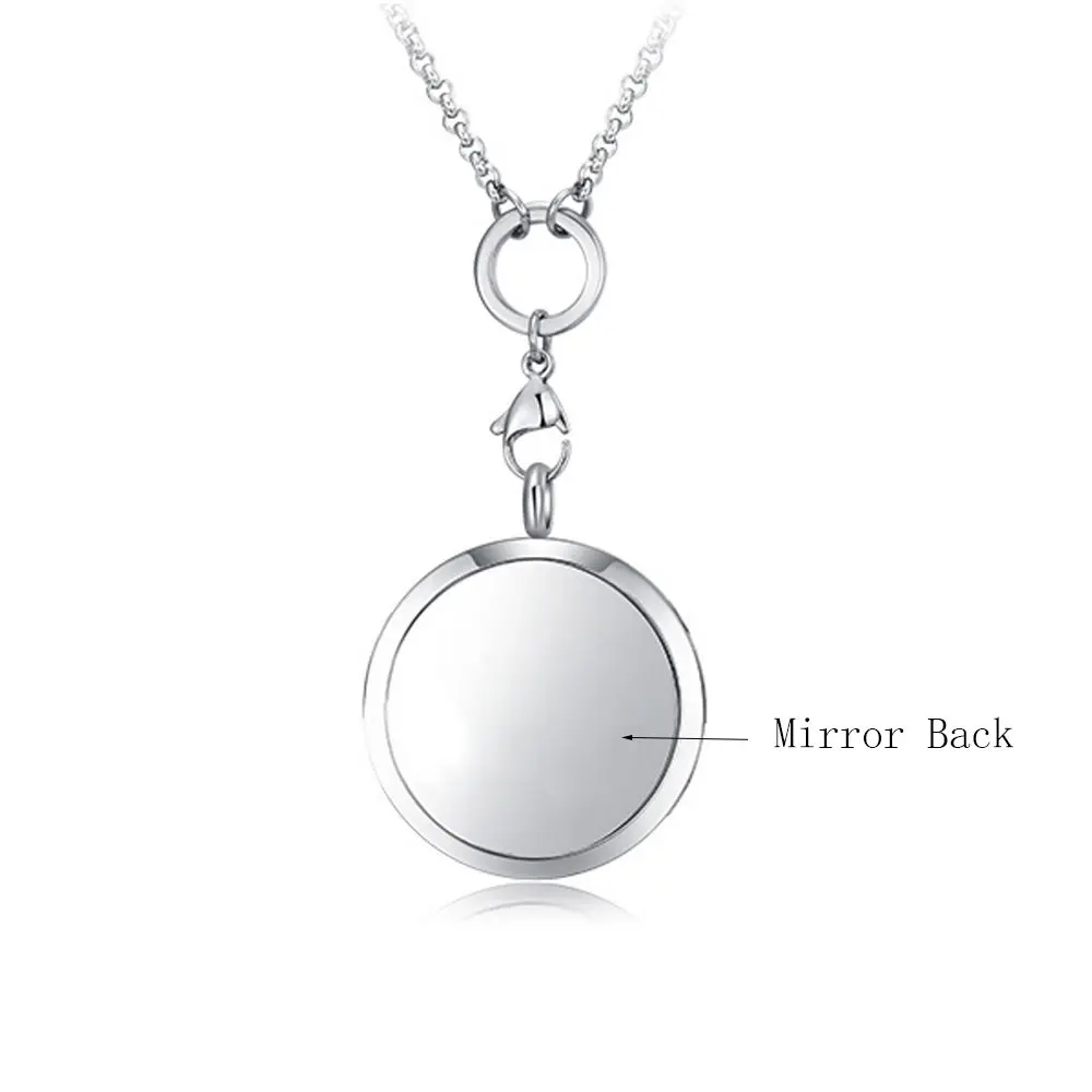 MESINYA Essential Oil Diffuser Necklace 1'' Star Of David | Hypo-Allergenic Magnetic Pendant with 20'' Chain & Pads - view 5