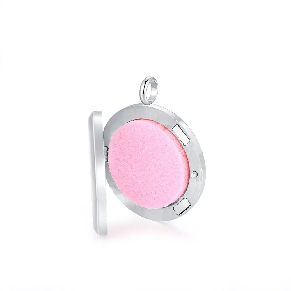 MESINYA Essential Oil Diffuser Necklace 1'' Star Of David | Hypo-Allergenic Magnetic Pendant with 20'' Chain & Pads - view 6