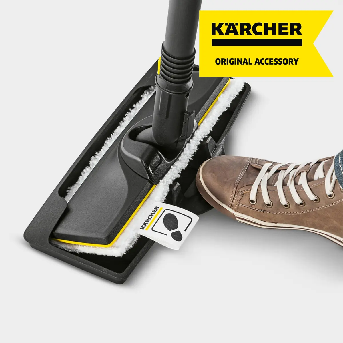 Kärcher Carpet Glider for Karcher SC3 Steam Cleaners | Floor Nozzle Replacement Part for Carpet & Rug Refreshing - view 3