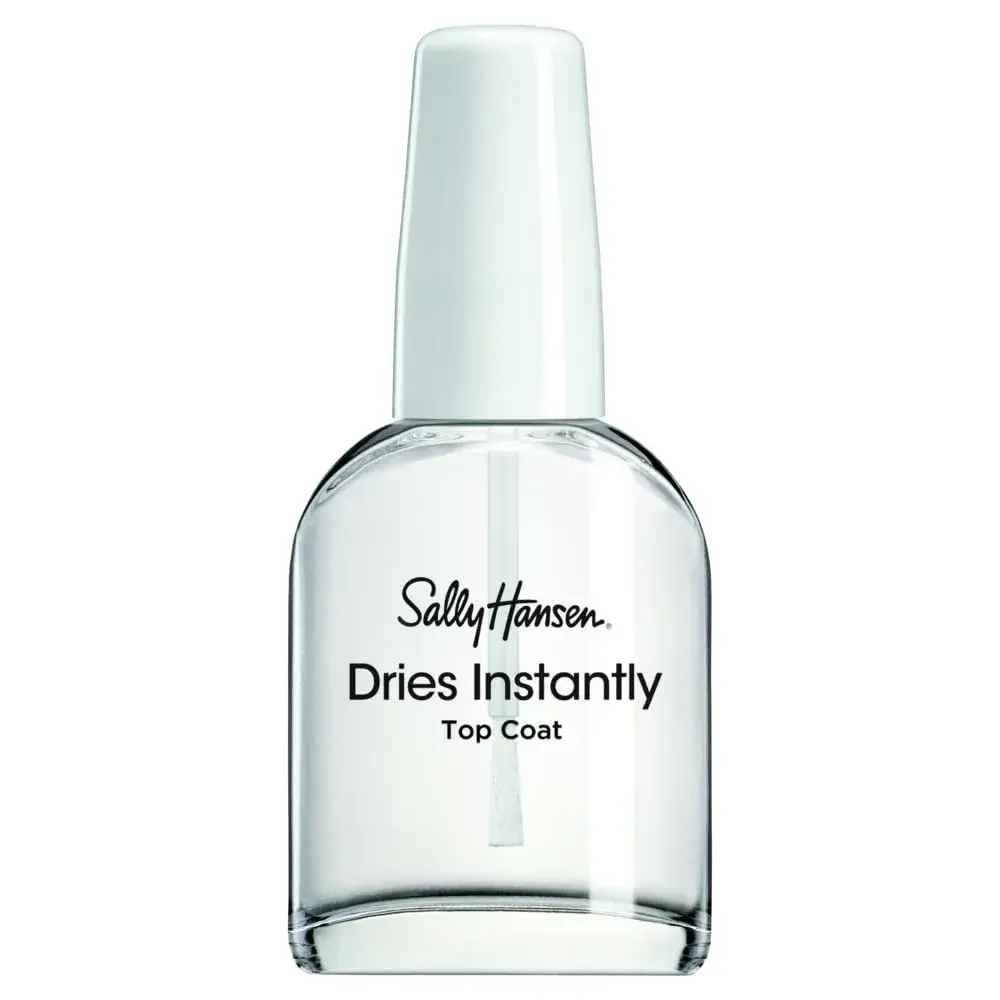 Sally Hansen Insta-Dri® Top Coat Clear Nail Polish 13.3ml (0.45 Fl Oz) | Dries Instantly for Streak-Free Shine - main product image
