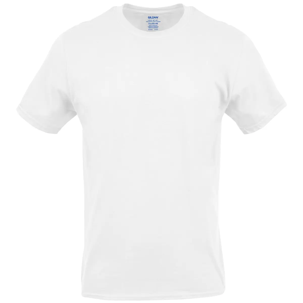 Gildan Men's Crew T-Shirts, Multipack, Style G1100, White (6-Pack), Small | Soft breathable cotton, moisture-wicking comfort - view 5
