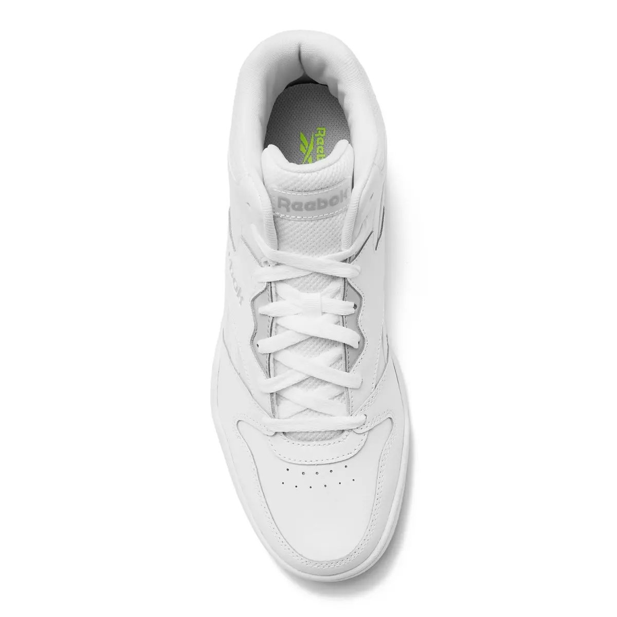 Reebok Royal BB4500 Hi2 High Top Sneakers for Men, White/Light Solid Grey | Timeless Court Style & Comfort - view 4