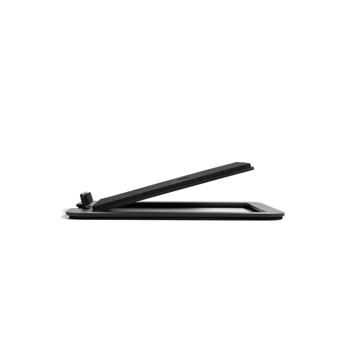 Kanto S4 Tilted Desktop Speaker Stands Pair | 16° Upward Angle, 8 lbs Capacity, Damping Foam, 1/4"-20 Mount, Black - view 6