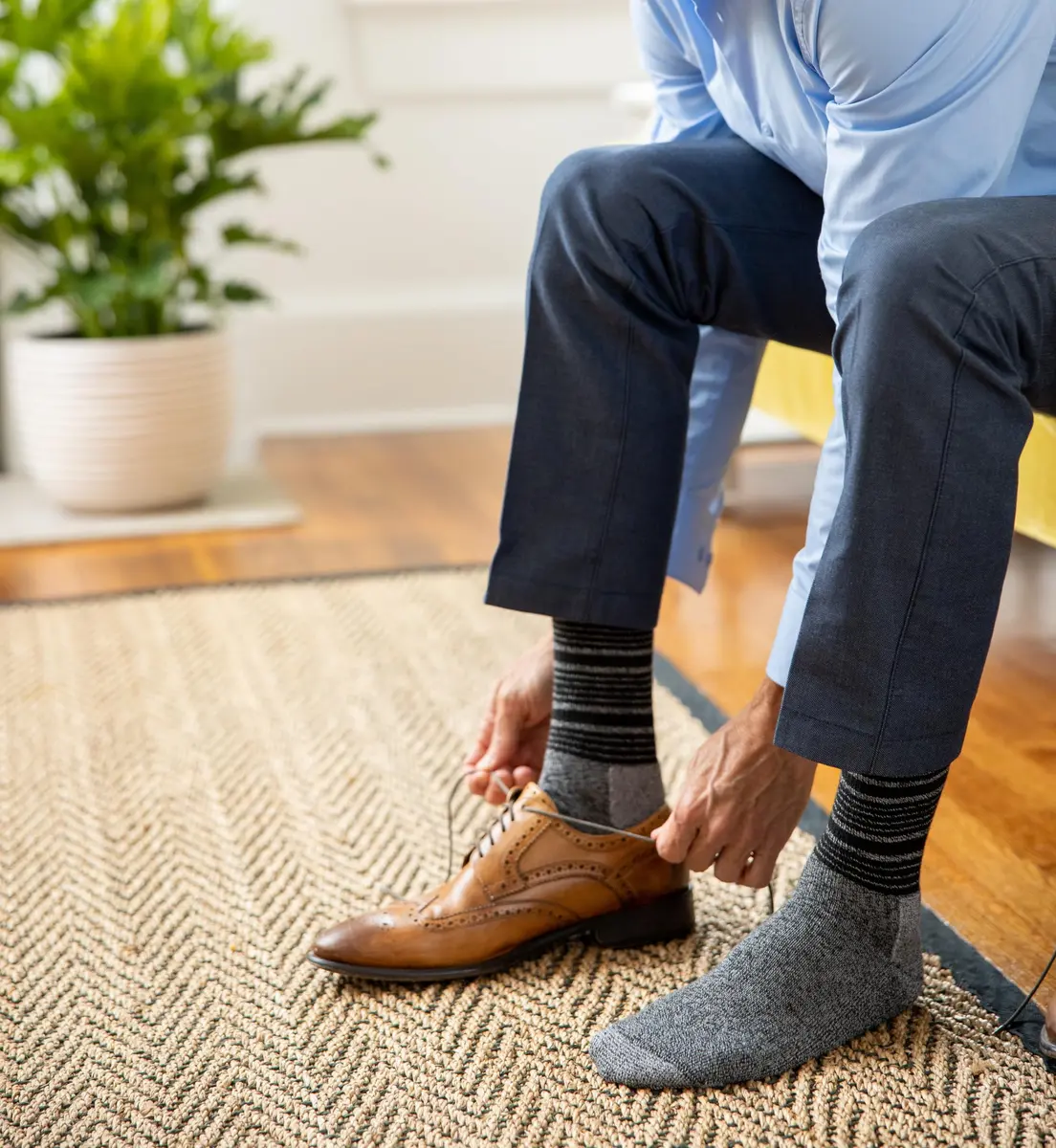 Dr. Scholl's Men's Advanced Relief Casual Crew Socks 2 Pairs | Blister Guard® Support & Comfort - view 3