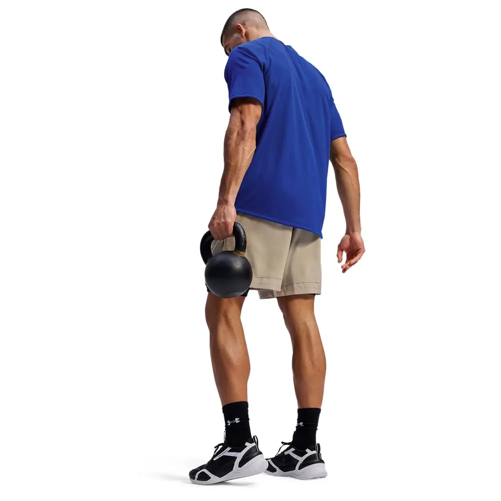 Under Armour Men's Tech 2.0 Short-Sleeve T-Shirt Royal/Graphite Small | Quick-Dry & Sweat-Wicking Performance - view 5