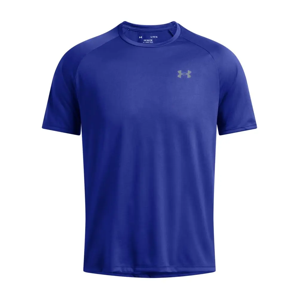 Under Armour Men's Tech 2.0 Short-Sleeve T-Shirt Royal/Graphite Small | Quick-Dry & Sweat-Wicking Performance - view 7