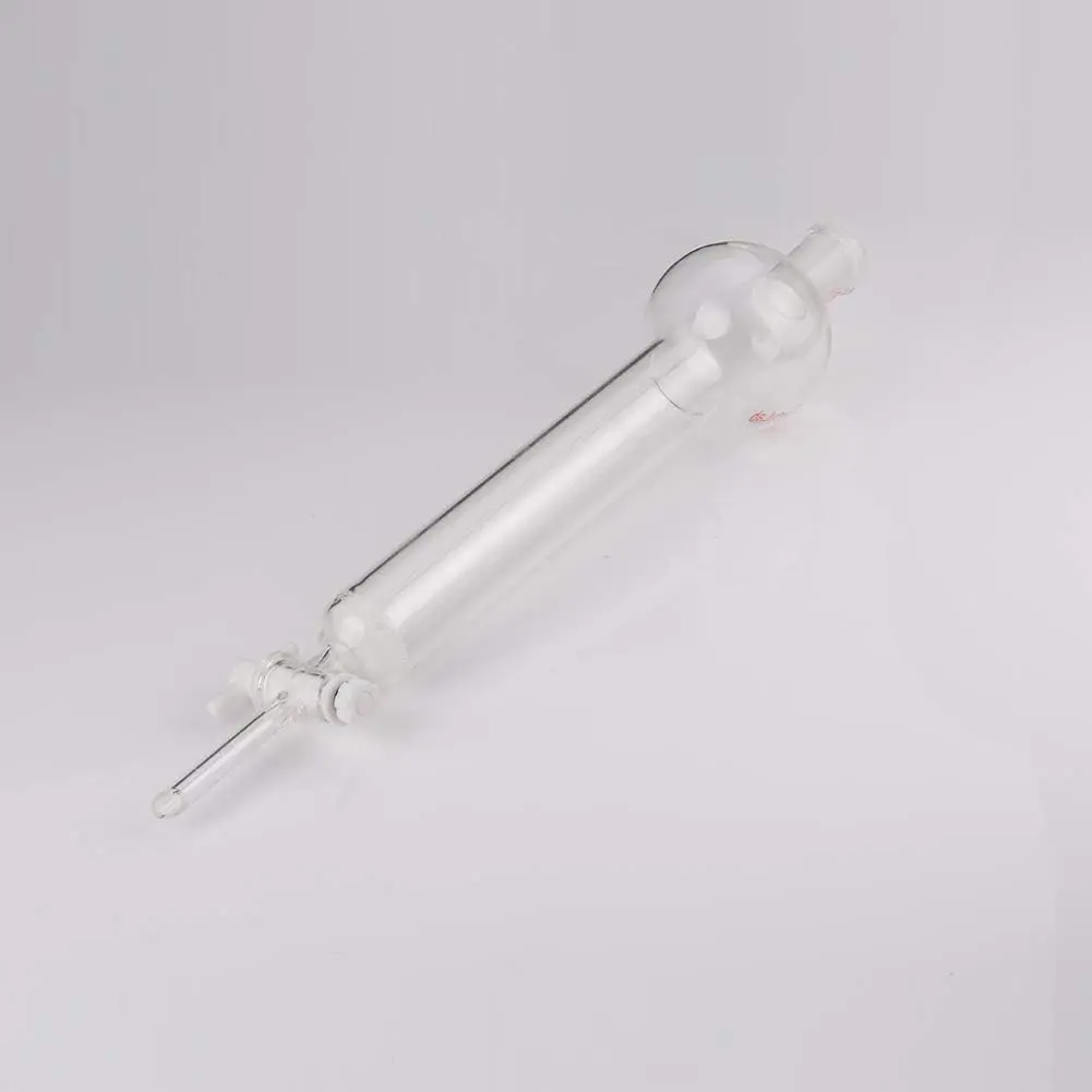 stonylab Borosilicate Glass Chromatography Column with Reservoir and Fritted Disc, 100ml | Lab Instrument for Precise Separation - view 6