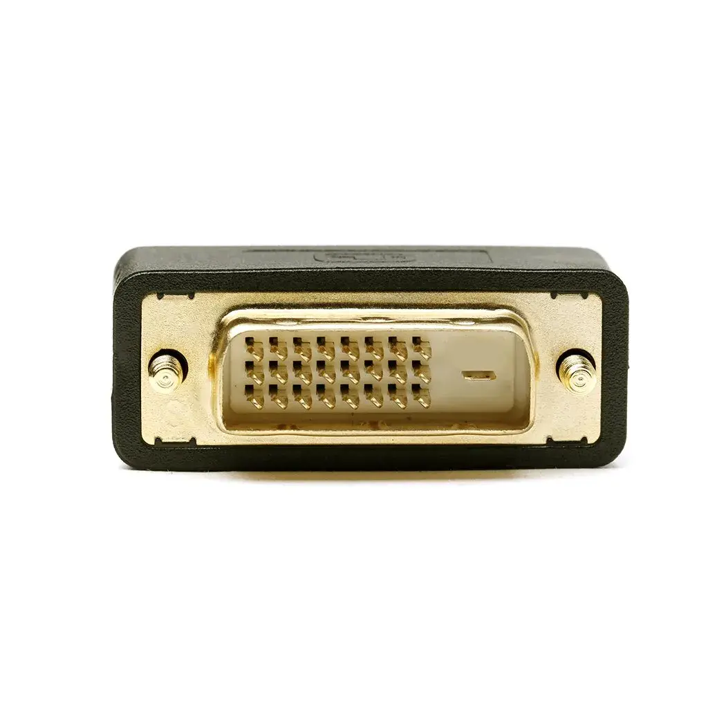 Arnorin Gold Plated DVI-D Male to DVI-I Female Port Saver Adapter 5 Pack | Protects Ports & Prevents Cable Stress - view 3