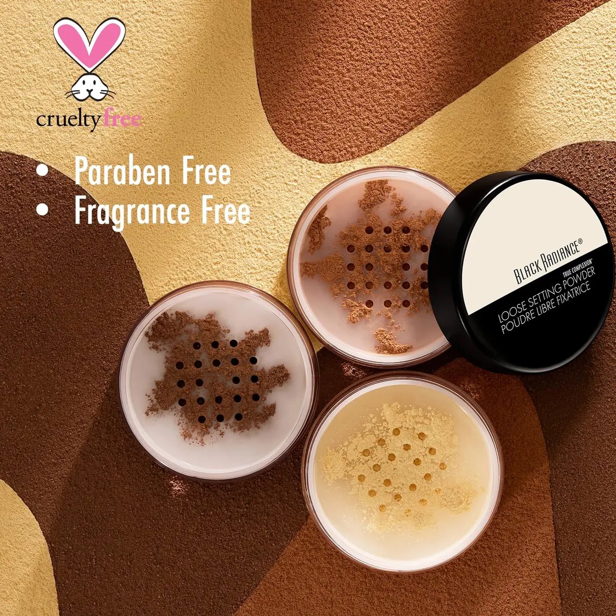 Black Radiance True Complexion Loose Setting Powder Cocoa Kisses 18.14 g (0.64 oz) | Sets Makeup for All Day Wear - view 6
