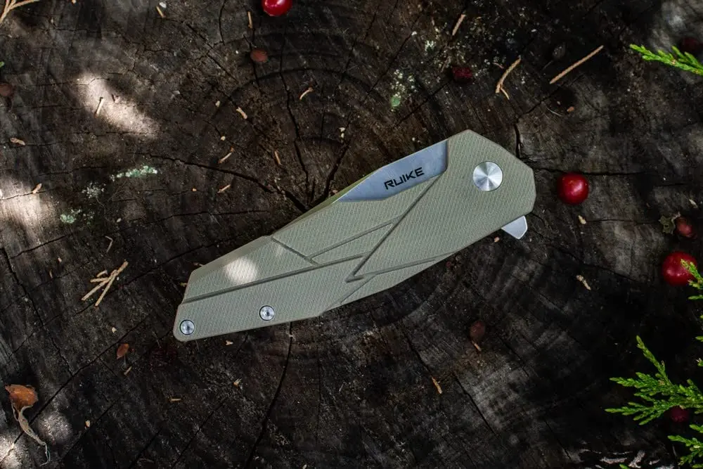 Ruike P138W Tactical Folding Knife 14C28N Stainless Steel | Compact, Reusable, Safety Lock (70-120 chars) - view 5