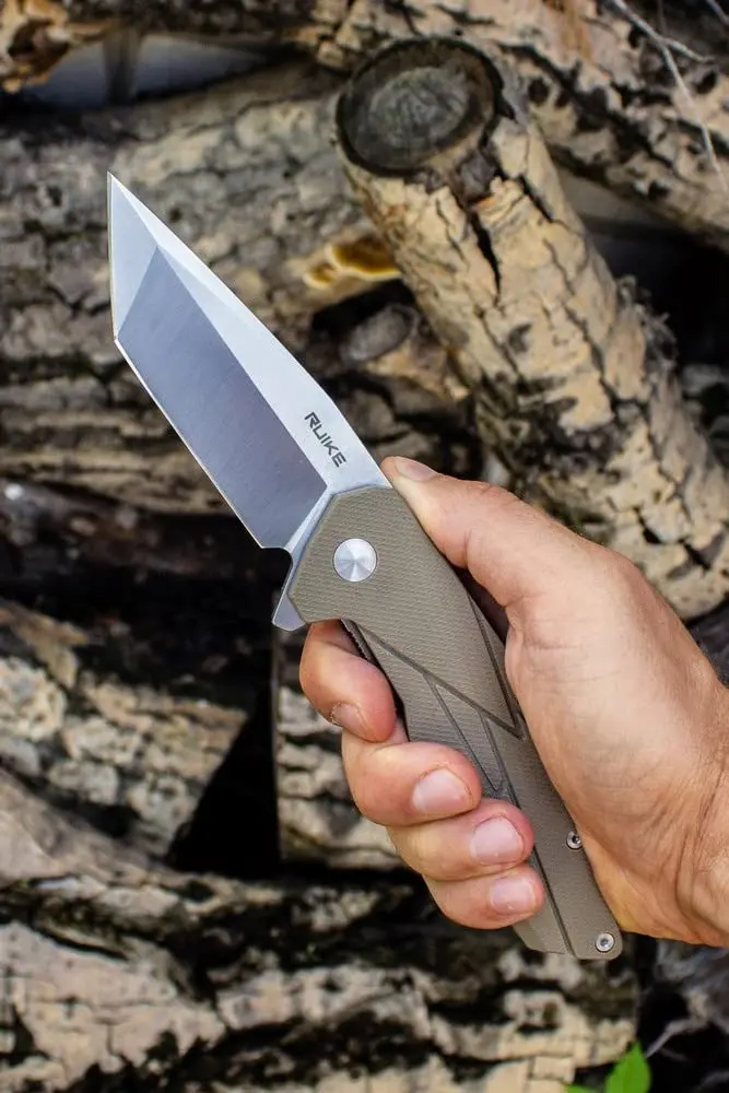 Ruike P138W Tactical Folding Knife 14C28N Stainless Steel | Compact, Reusable, Safety Lock (70-120 chars) - view 7