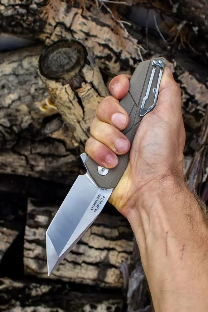 Ruike P138W Tactical Folding Knife 14C28N Stainless Steel | Compact, Reusable, Safety Lock (70-120 chars) - view 8