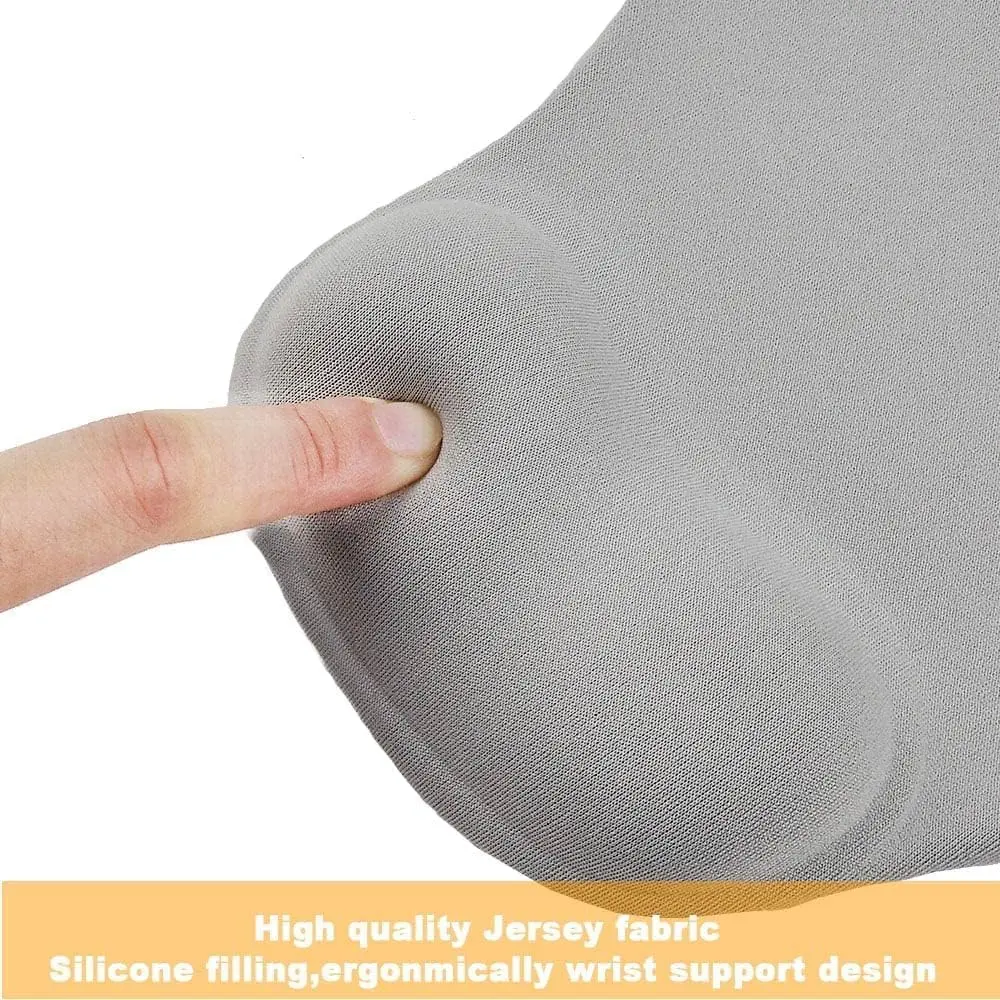 DEMON CHEST Office Mousepad with Gel Wrist Support | Ergonomic Gaming Desk Mat for Laptop (05Green) - view 4