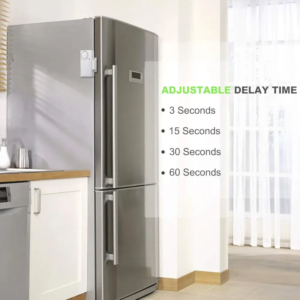 WSDCAM Wireless Freezer Door Alarm with Adjustable Delay | 108dB Loud Alert - view 3