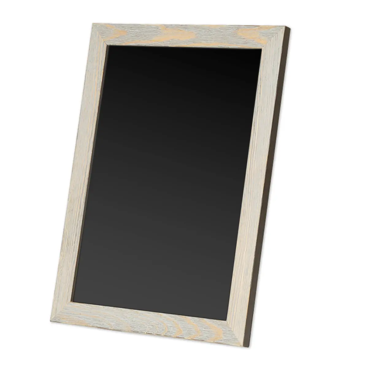 Ilyapa Framed Kitchen Chalkboard Sign, 12x16 Inch - White, Rustic Hanging | Magnetic Surface for Versatile Use - main product image