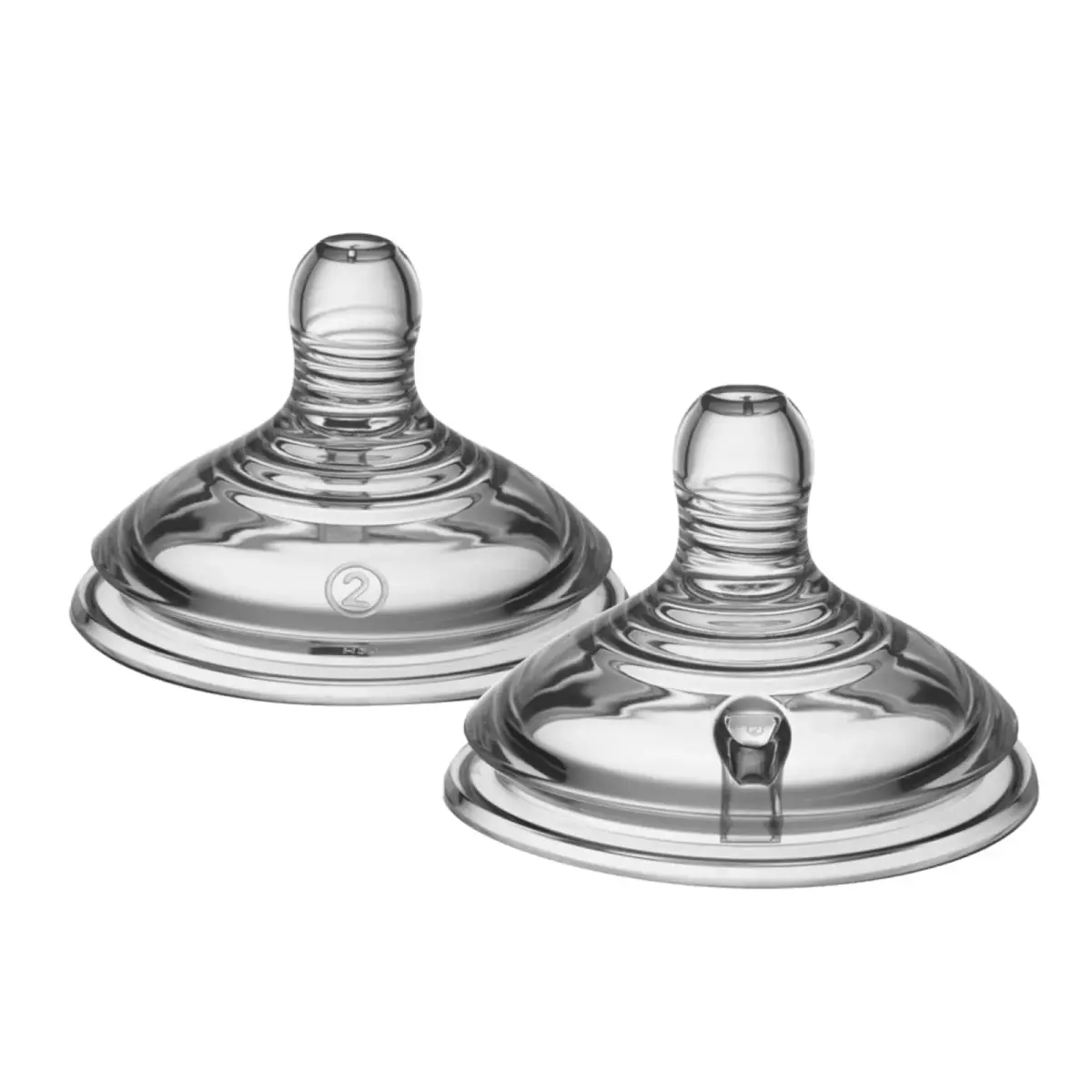 Tommee Tippee Natural Start Baby Bottle Nipples, Extra Slow Flow (2 Count) | Breast-Like Latch for Newborns - main product image