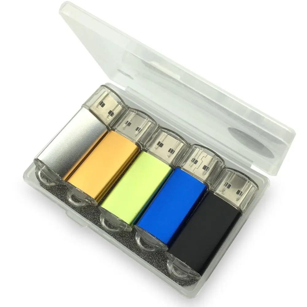 ebamaz 256MB USB 2.0 Metal Key Flash Drives 5-Pack | 256MB (239MB Usable) Capacity - view 6