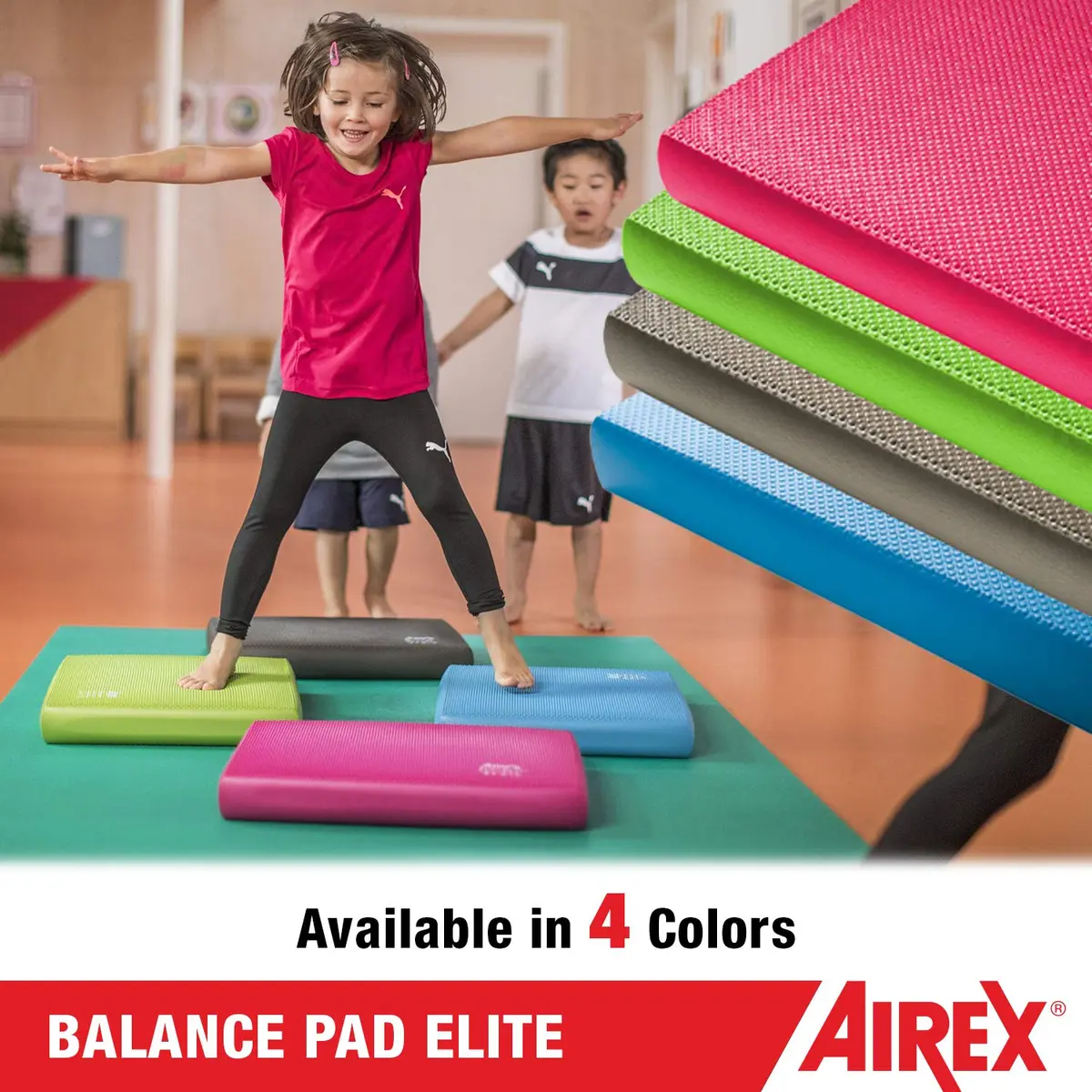 AIREX Balance Pad - Exercise Foam Pad for Balance, Mobility & Therapy, 16" x 20" x 2.5" | Elite Kiwi - view 2