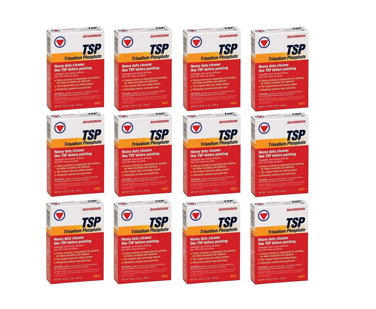 Savogran Trisodium Phosphate (TSP) 16oz Pack of 12 | Heavy-Duty Cleaning Powder - main product image