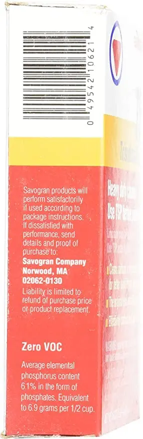 Savogran Trisodium Phosphate (TSP) 16oz Pack of 12 | Heavy-Duty Cleaning Powder - view 7