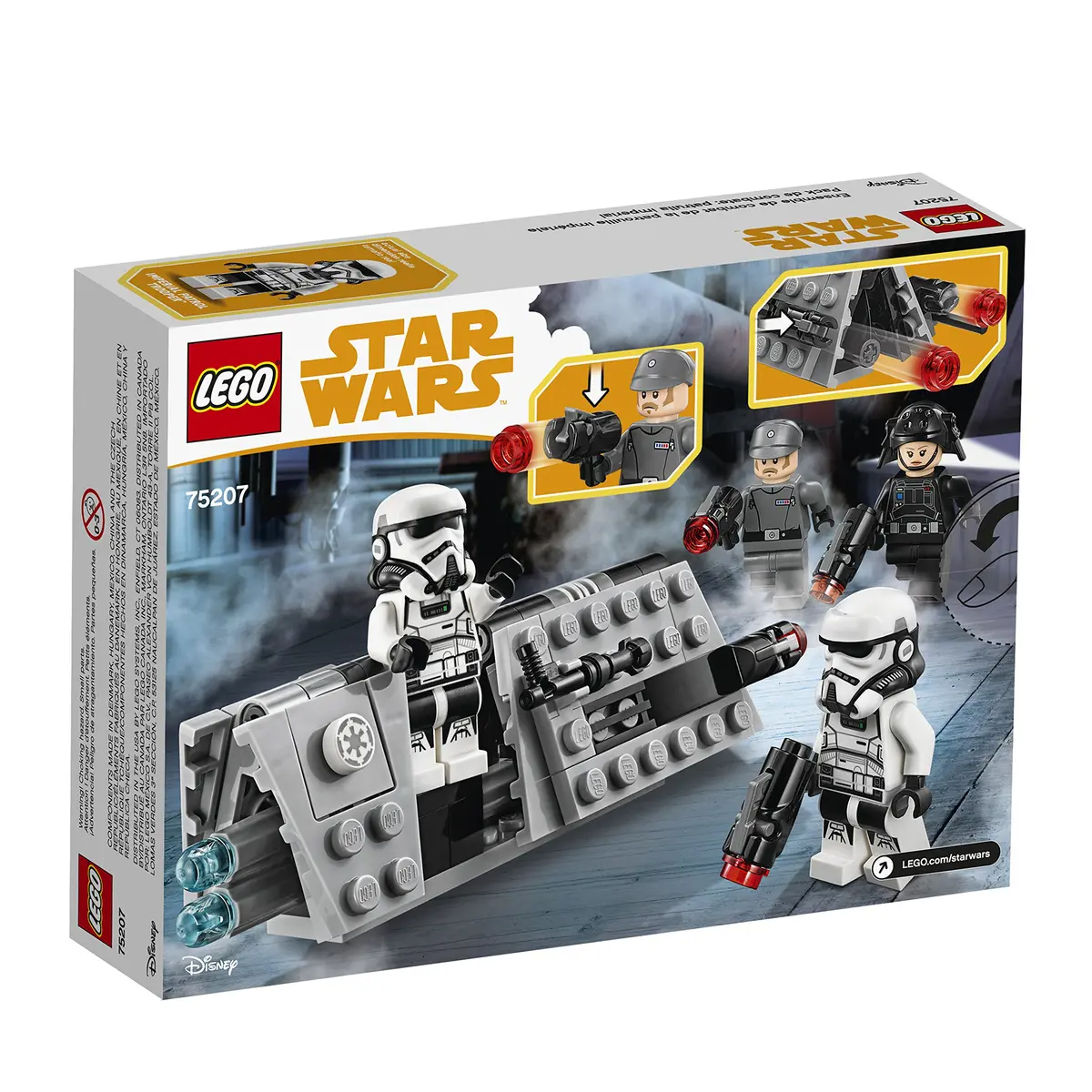 LEGO Star Wars Imperial Patrol Battle Pack 75207 Building Kit 99 Piece | Star Wars Toy for Kids 6-12 - view 5