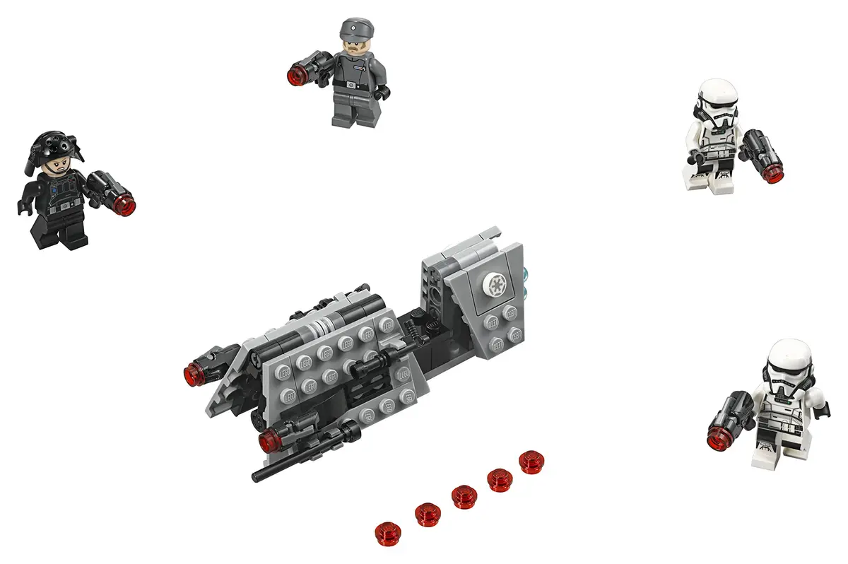 LEGO Star Wars Imperial Patrol Battle Pack 75207 Building Kit 99 Piece | Star Wars Toy for Kids 6-12 - view 2